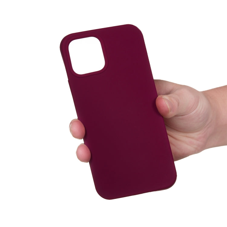 For iPhone 15 Solid Color Silicone Phone Case(Violet) - iPhone 15 Cases by buy2fix | Online Shopping UK | buy2fix