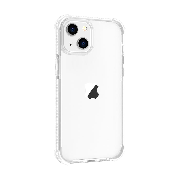 For iPhone 15 Plus Four-corner Shockproof TPU + Acrylic Phone Case(Transparent) - iPhone 15 Plus Cases by buy2fix | Online Shopping UK | buy2fix