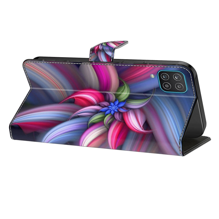 For Xiaomi Redmi 9T Crystal 3D Shockproof Protective Leather Phone Case(Colorful Flower) - Xiaomi Cases by buy2fix | Online Shopping UK | buy2fix