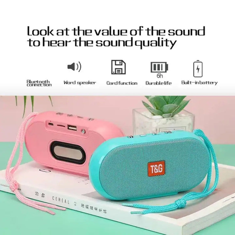 T&G TG179 Outdoor Multifunctional Wireless Bluetooth Speaker Support USB / TF / FM(Grey) - Mini Speaker by T&G | Online Shopping UK | buy2fix