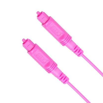 30m EMK OD2.2mm Digital Audio Optical Fiber Cable Plastic Speaker Balance Cable(Pink) - Audio Optical Cables by EMK | Online Shopping UK | buy2fix