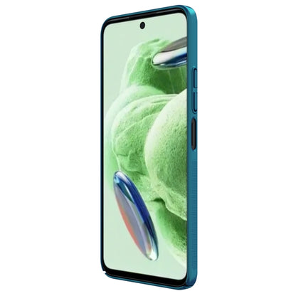 For Xiaomi Redmi 12 4G / Note 12R 5G NILLKIN Frosted Shield Pro PC + TPU Phone Case(Blue) - Xiaomi Cases by NILLKIN | Online Shopping UK | buy2fix