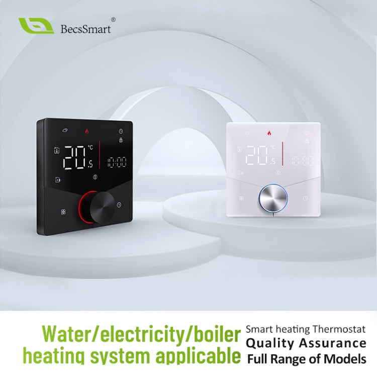 BHT-009GALW Water Heating WiFi Smart Home LED Thermostat(Black) - Thermostat & Thermometer by buy2fix | Online Shopping UK | buy2fix