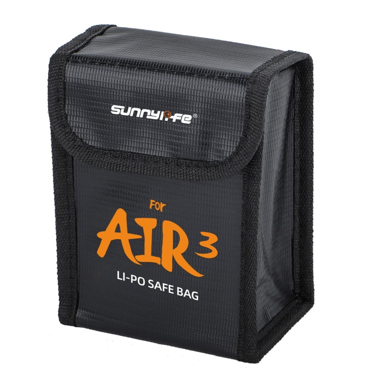 For DJI Air 3 Sunnylife Battery Explosion-proof Safe Bag Protective Li-Po Safe Bag For 2pcs Batteries - Carry Cases & Bags by Sunnylife | Online Shopping UK | buy2fix