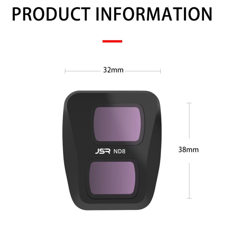 For DJI Air 3 JSR KB Series Drone Lens Filter, Filter:MCUV - Lens Filter by JSR | Online Shopping UK | buy2fix