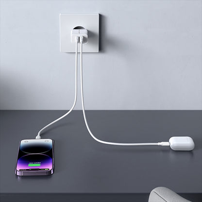 JOYROOM JR-TCN04 2.1A Dual USB Charger, Specification:UK Plug - USB Charger by JOYROOM | Online Shopping UK | buy2fix