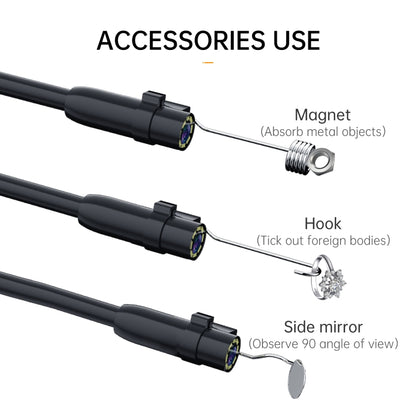 P200 8mm Side Lenses Integrated Industrial Pipeline Endoscope with 4.3 inch Screen, Spec:50m Tube -  by buy2fix | Online Shopping UK | buy2fix