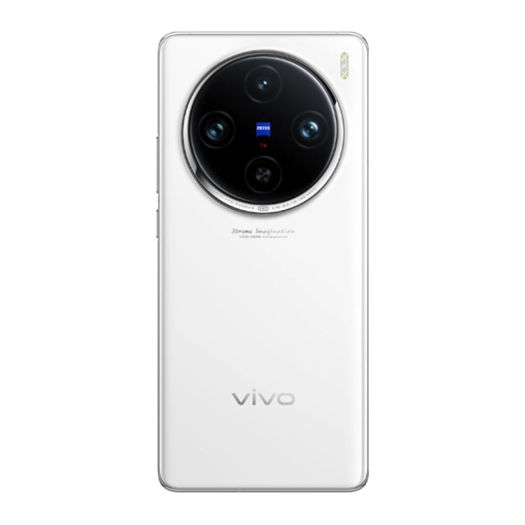 vivo X100 Pro, 12GB+256GB, Face ID / Fingerprint Identification, 6.78 inch Android 14 OriginOS 4 Dimensity 9300 Octa Core 3.25GHz, OTG, NFC, Network: 5G(White) - vivo by vivo | Online Shopping UK | buy2fix