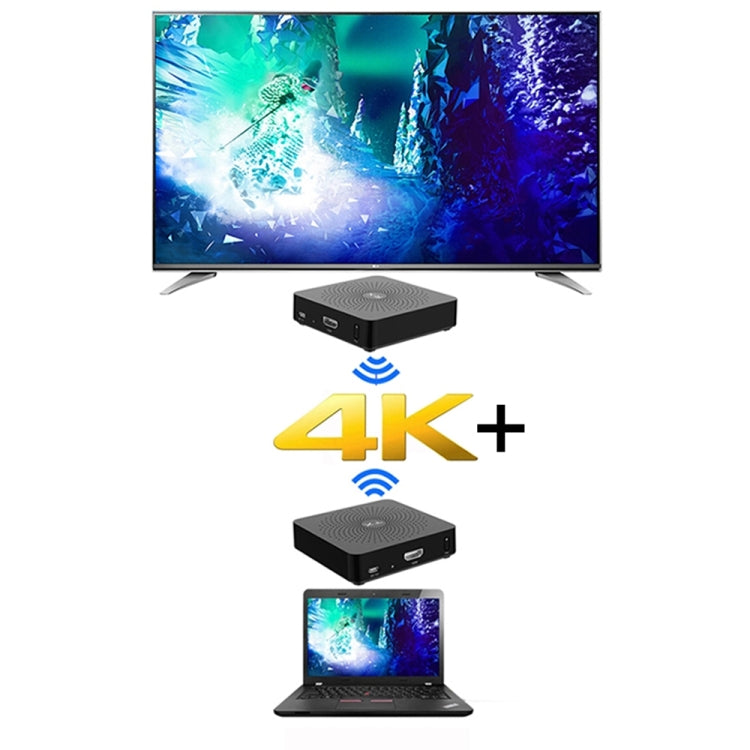 Measy W2H 60GHz 4K+ Ultra HD Wireless Transmission Kit, Transmission Distance: 50m(UK Plug) - Set Top Box & Accessories by Measy | Online Shopping UK | buy2fix