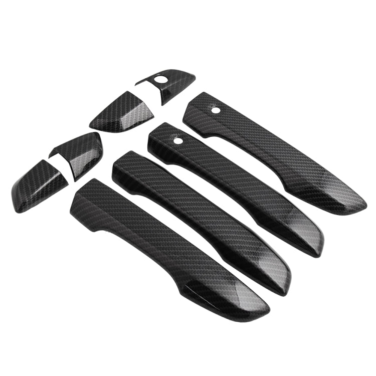 4 PCS Car Modified Carbon Door Handle Decoration for Honda Civic 2016-2020 - In Car by buy2fix | Online Shopping UK | buy2fix