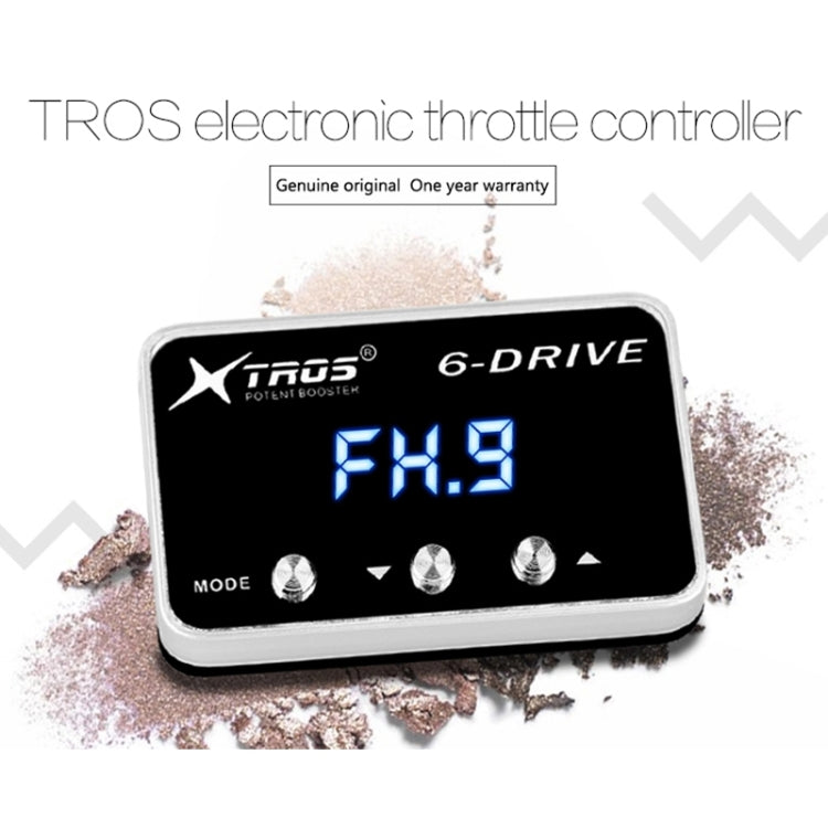 For Peugeot 3008 2010+ TROS TS-6Drive Potent Booster Electronic Throttle Controller - Car Modification by TROS | Online Shopping UK | buy2fix