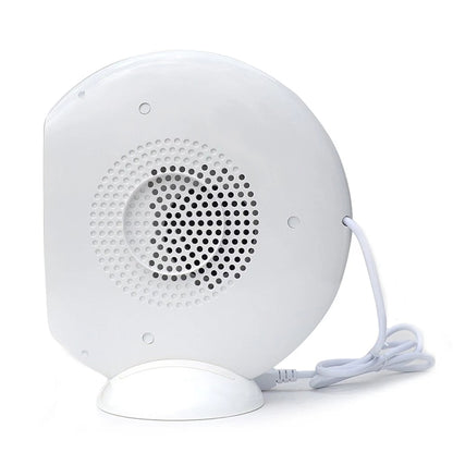 1000W Winter Mini Electric Fan Heater Desktop Household Radiator Energy Saving, UK Plug (White) - Consumer Electronics by buy2fix | Online Shopping UK | buy2fix