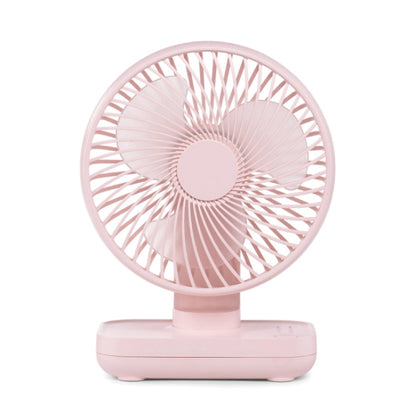 D606 4W USB Rechargeable Portable Four-speed Adjustable Desktop Fan(Pink) - Consumer Electronics by buy2fix | Online Shopping UK | buy2fix