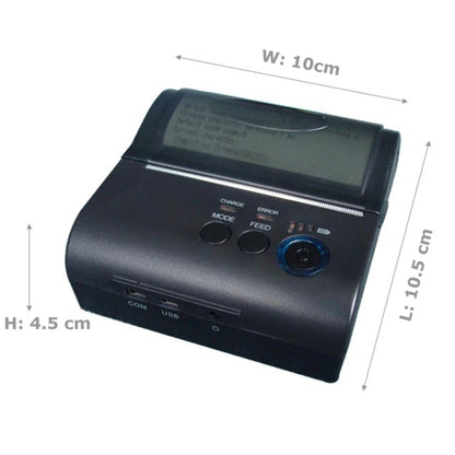 POS-8001LD Portable Bluetooth Thermal Receipt Printer - Consumer Electronics by buy2fix | Online Shopping UK | buy2fix