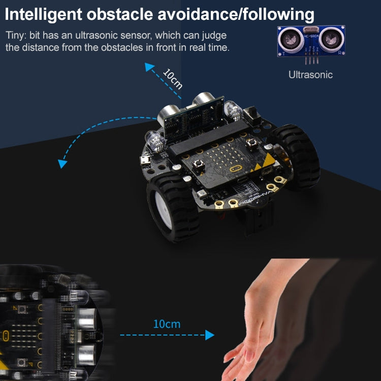 Yahboom Tinybit Smart Robot Car Compatible with Micro:bit V2/1.5 board, without Micro:bit V2/V1.5 Board - Others by YAHBOOM | Online Shopping UK | buy2fix