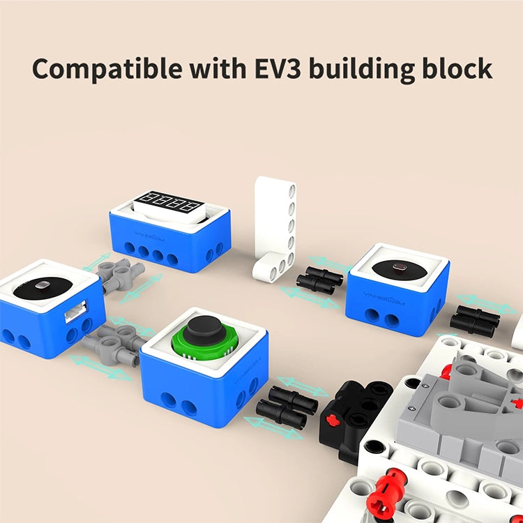 Yahboom Building Block Sensor Module Kit, Compatible with Micro:bit V2/V1.5 Arduino UNO Raspberry Pi Pico, without micro:bit - Others by YAHBOOM | Online Shopping UK | buy2fix