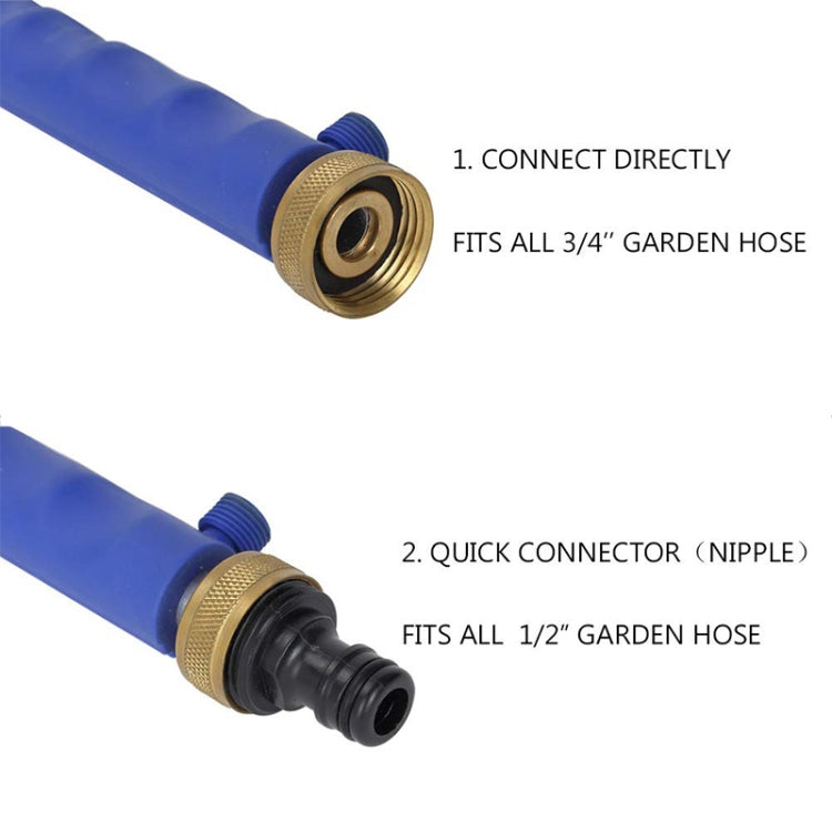 Garden Lawn Irrigation High Pressure Hose Spray Nozzle Car Wash Cleaning Tools Set (Blue) - Watering & Irrigation by buy2fix | Online Shopping UK | buy2fix