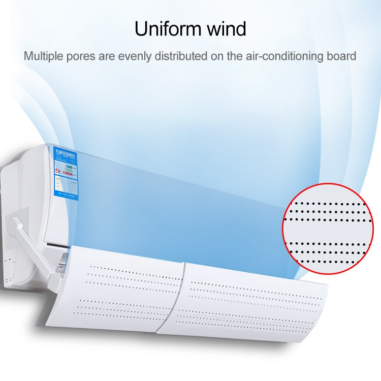 Bedroom Wall-Mounted Baby Universal Anti-Straight Blowing Air Conditioning Windshield Wind Deflector Shroud, Y Rounded Corner Version - Home & Garden by buy2fix | Online Shopping UK | buy2fix