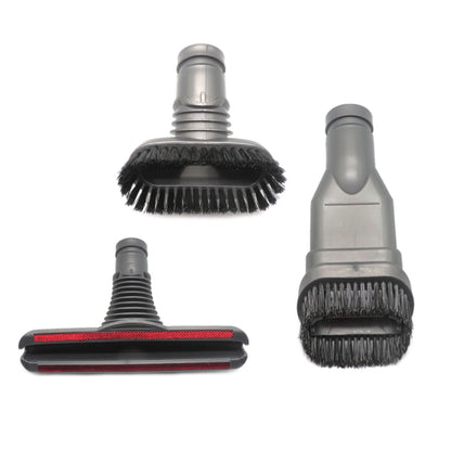 XD969 3 in 1 Round Brush + Stiff Brush + Bed Brush for Dyson Vacuum Cleaner - Consumer Electronics by buy2fix | Online Shopping UK | buy2fix