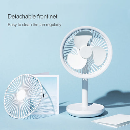 Original Xiaomi Youpin SOLOVE USB Charging Desktop Electric Fan Dormitory Office Mini Fan, with 3 Speed Control(White) - Electric Fans by Xiaomi | Online Shopping UK | buy2fix