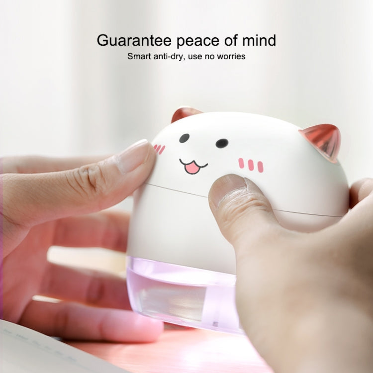 WT-H21 Angel Atomizing Humidifier with Colorful Night Lights, Water Tank Capacity: 200mL(White) - Home & Garden by buy2fix | Online Shopping UK | buy2fix