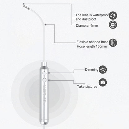 Supereyes Y001 Ear Mite Mouth Electronic Digital Fixed Focus Endoscope - Ear Care Tools by Supereyes | Online Shopping UK | buy2fix