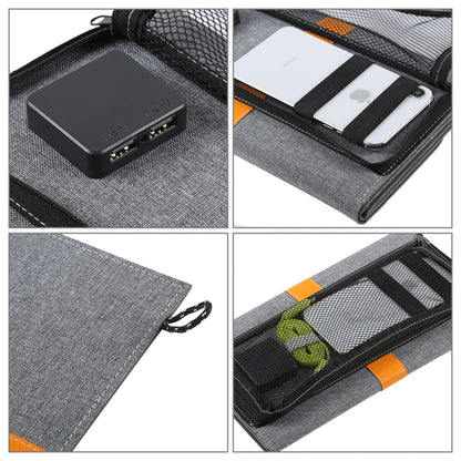 HAWEEL 28W Foldable Solar Panel Charger with 5V 2.9A Max Dual USB Ports - Charger by HAWEEL | Online Shopping UK | buy2fix