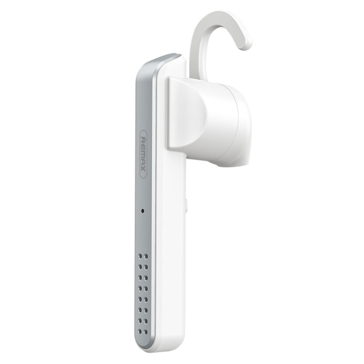 REMAX RB-T35 Single Bluetooth 5.0 Wireless Bluetooth Earphone, Support Call & Voice Assistant (White) - Bluetooth Earphone by REMAX | Online Shopping UK | buy2fix