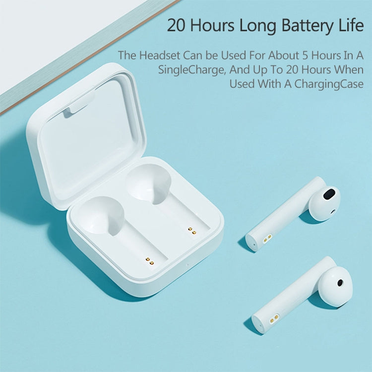 Original Xiaomi Air2 SE TWS Touch Wireless Bluetooth Earphone with Charging Box, Support HD Call & Voice Assistant & Smart Pop-up Windows(White) - TWS Earphone by Xiaomi | Online Shopping UK | buy2fix