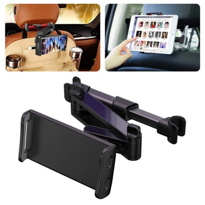 CHZ-06 Retractable Car Backrest Holder for 7-14 inch Mobile Phones / Tablets (Black) - Car Holders by buy2fix | Online Shopping UK | buy2fix