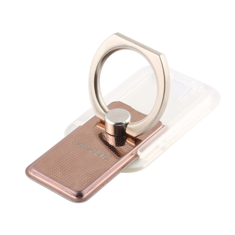 CPS-013 360 Degrees Rotate Freely Removable Magnetic Ring Stand Phone Holder, Support Wireless Charging(Rose Gold) - Ring Holder by buy2fix | Online Shopping UK | buy2fix