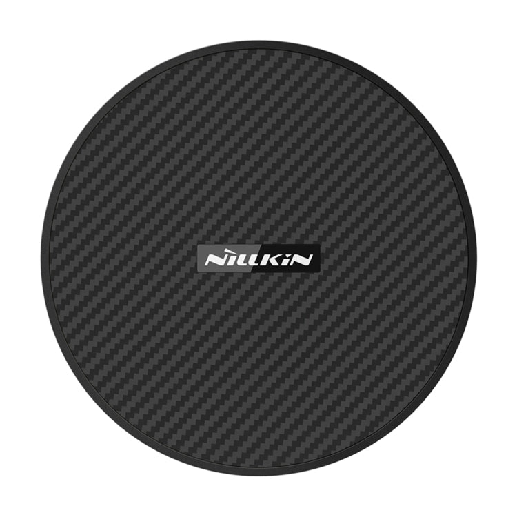 NILLKIN Power Flash Aramid Fiber Qi Standard Wireless Charger Charging Pad (Black) - Wireless Charger by NILLKIN | Online Shopping UK | buy2fix