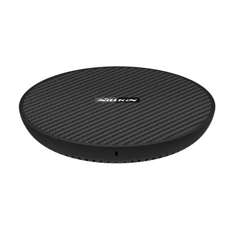 NILLKIN Power Flash Aramid Fiber Qi Standard Wireless Charger Charging Pad (Black) - Wireless Charger by NILLKIN | Online Shopping UK | buy2fix