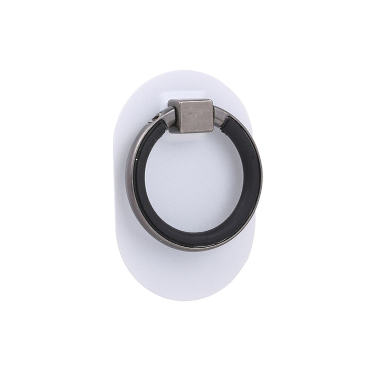 Universal Phone Adhesive Metal Plate 360 Degree Rotation Stand Finger Grip Ring Holder(White) - Ring Holder by buy2fix | Online Shopping UK | buy2fix