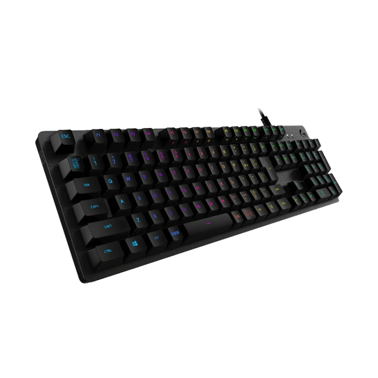 Logitech G512 RGB C-axis Mechanical Wired Gaming Keyboard, Length: 1.8m (Black) - Wired Keyboard by Logitech | Online Shopping UK | buy2fix