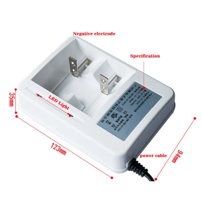 AC 220V 2 Slot Battery Charger for AA & AAA & C / D Size Battery, CN Plug - Consumer Electronics by buy2fix | Online Shopping UK | buy2fix