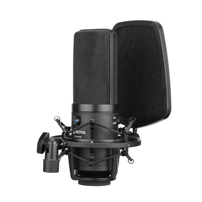 BOYA BY-M1000 Professional Recording Studio Cardioid Omnidirectional Switchable Microphone - Consumer Electronics by BOYA | Online Shopping UK | buy2fix