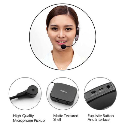 ASiNG WM01 2.4GHz Wireless Audio Transmission Electronic Pickup Microphone, Transmission Distance: 50m - Consumer Electronics by ASiNG | Online Shopping UK | buy2fix