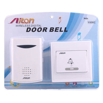Aiton V006C Wireless Digital Music Doorbell,  Receiver Distance: 150m - Security by buy2fix | Online Shopping UK | buy2fix