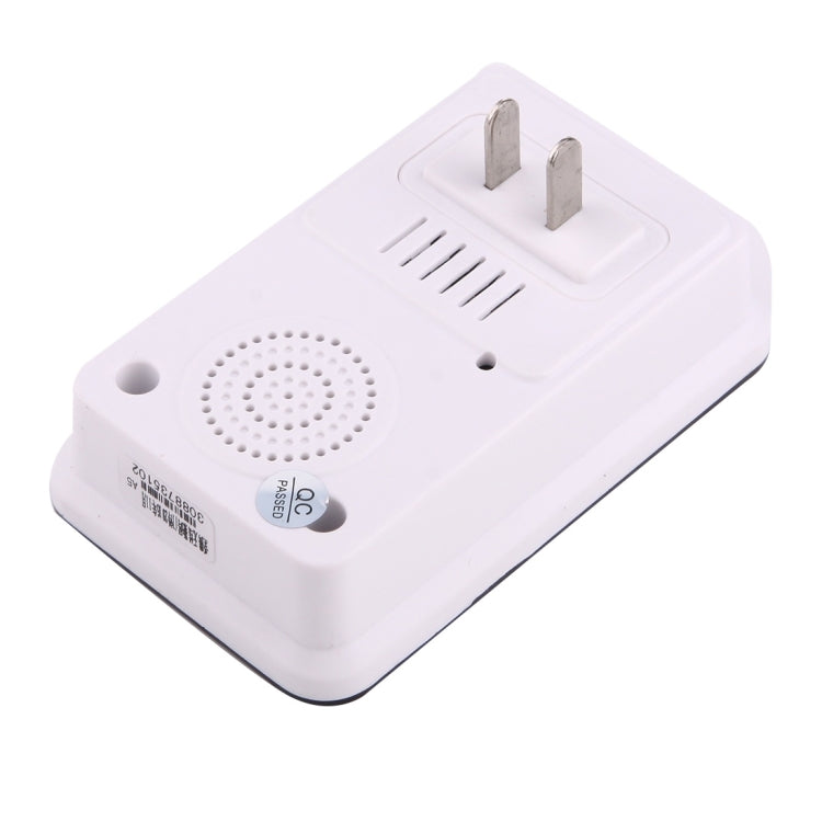 AITENG V018G Life Waterproof Battery-Free Wireless Doorbell, 1 Receiver + 1 x Transmitter, Receiver Distance: 130m, US Plug - Security by AITENG | Online Shopping UK | buy2fix
