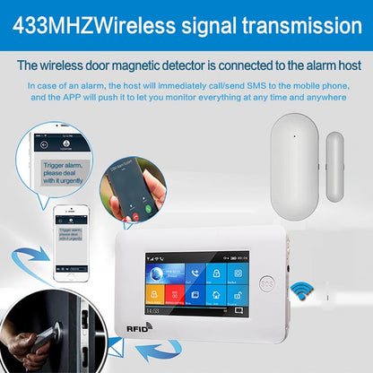 PB-68R Intelligent Wireless Door Window Sensor - Security by buy2fix | Online Shopping UK | buy2fix