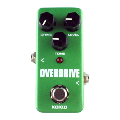 KOKKO FOD3 Mini Electric Guitar Tube Sound Overload Monoblock Effects Pedal(Green) - Guitar Tuner Accessories by KOKKO | Online Shopping UK | buy2fix