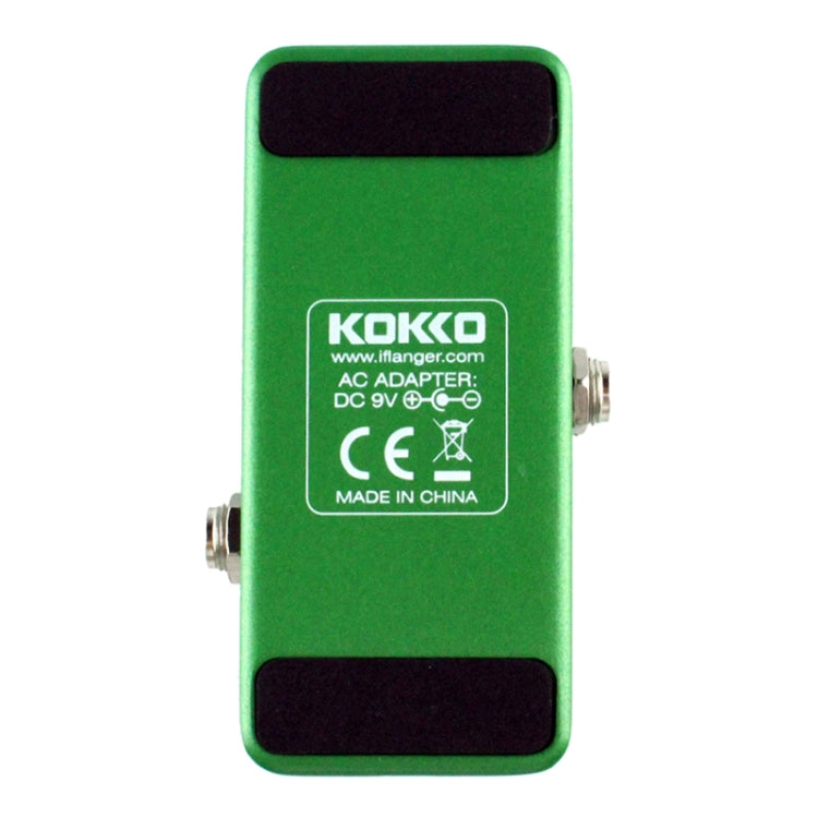 KOKKO FOD3 Mini Electric Guitar Tube Sound Overload Monoblock Effects Pedal(Green) - Guitar Tuner Accessories by KOKKO | Online Shopping UK | buy2fix