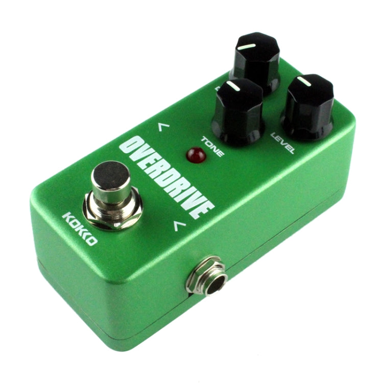 KOKKO FOD3 Mini Electric Guitar Tube Sound Overload Monoblock Effects Pedal(Green) - Guitar Tuner Accessories by KOKKO | Online Shopping UK | buy2fix