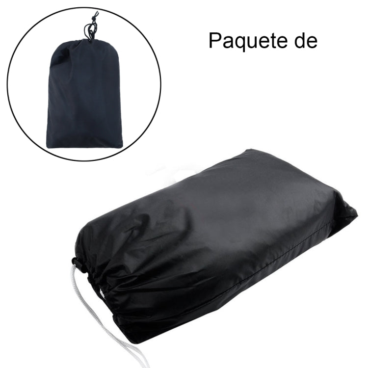 210D Oxford Cloth Motorcycle Electric Car Rainproof Dust-proof Cover, Size: XXXL (Black) - Raincoat by buy2fix | Online Shopping UK | buy2fix