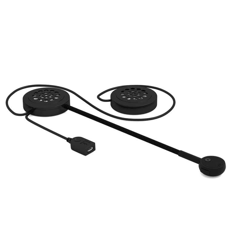 MH02 Bluetooth V4.0 Helmet Headset 5V for Motorcycle Driving with Anti-interference Microphone(Black) - Consumer Electronics by buy2fix | Online Shopping UK | buy2fix