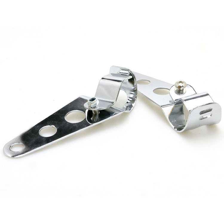 Motorcycle Headlight Holder Modification Accessories, Size:L (Silver) - Holder by buy2fix | Online Shopping UK | buy2fix