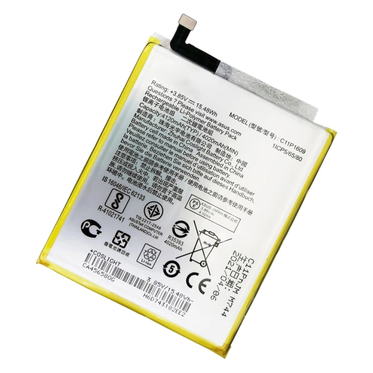 4020mAh C11P1609 Li-Polymer Battery for Asus Zenfone 3 Max ZC553KL - Others by buy2fix | Online Shopping UK | buy2fix