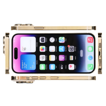 For iPhone 14 Pro Max Color Screen Non-Working Fake Dummy Display Model (Gold) - For iPhone & iPad by buy2fix | Online Shopping UK | buy2fix