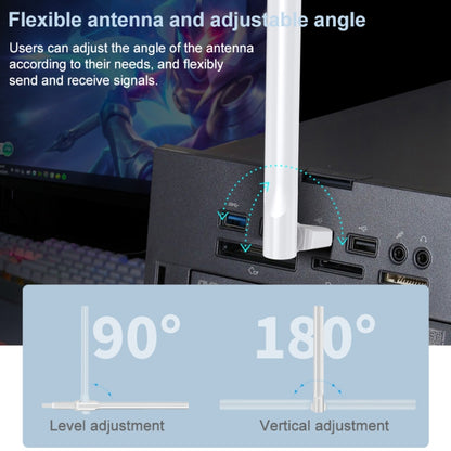 COMFAST CF-WU713N 300Mbps Wifi USB Network Adapter - USB Network Adapter by COMFAST | Online Shopping UK | buy2fix